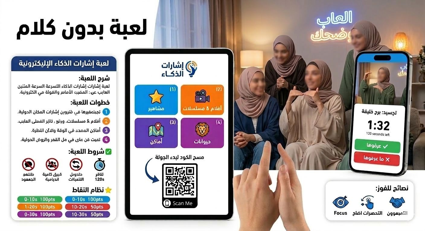 لعبة التحدي الصامت | أقوى لعبة إشارات بدون كلام!